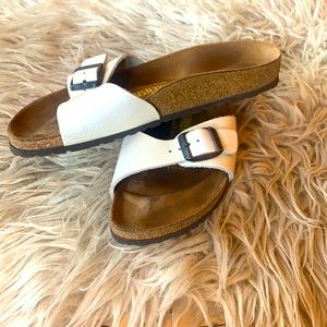 Birkenstock Madrid white sandal
